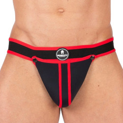Sparta's Harness Jockstrap Shell Noir-Rouge